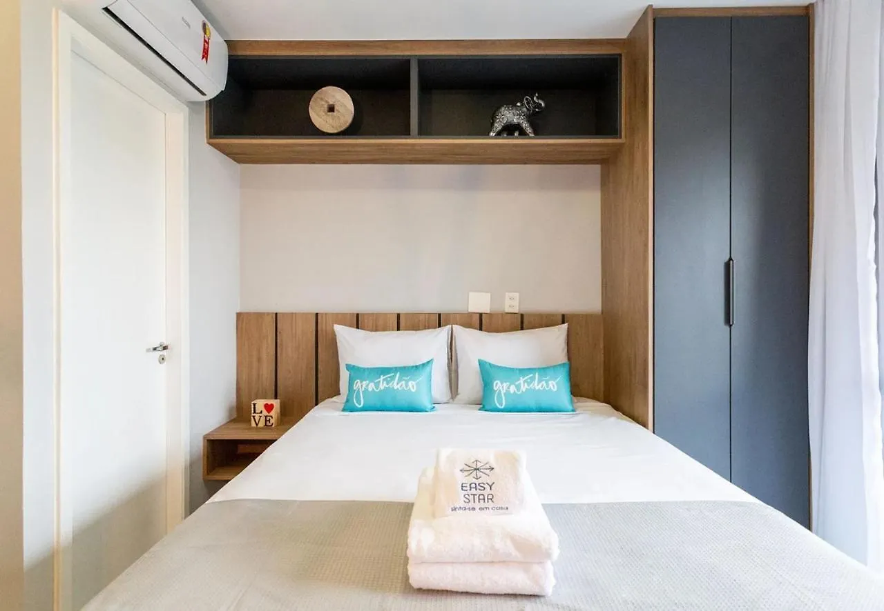 Easy Star - Lindo Studio Prox.Metro Ana Rosa - Ln02H Sao Paulo Apartment