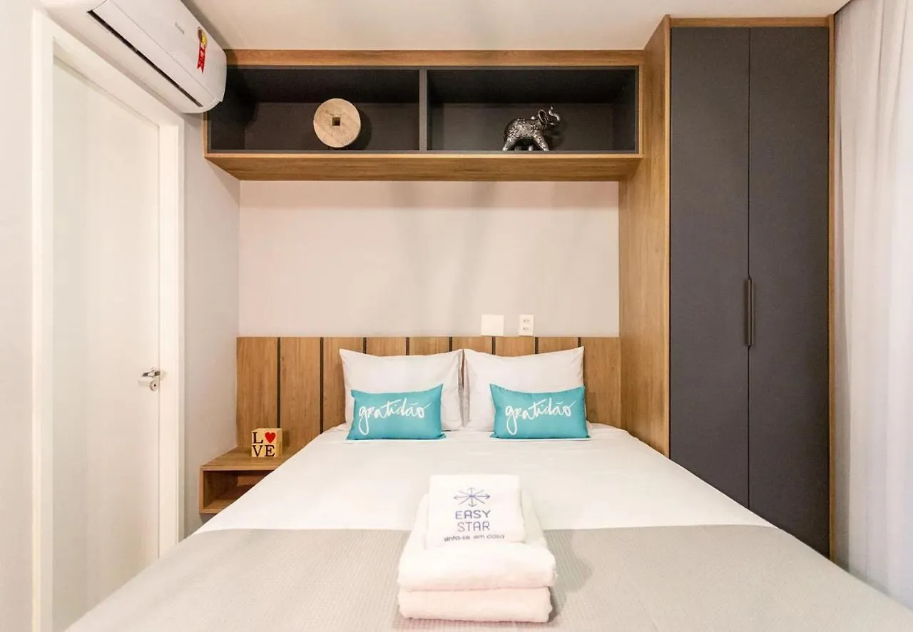 Easy Star - Lindo Studio Prox.Metro Ana Rosa - Ln02H Sao Paulo Apartment